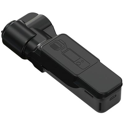 BRDRC DJI Osmo Pocket 3 Gimbal-skydd skärm linsskydd skyddande hårt fodral - Svart