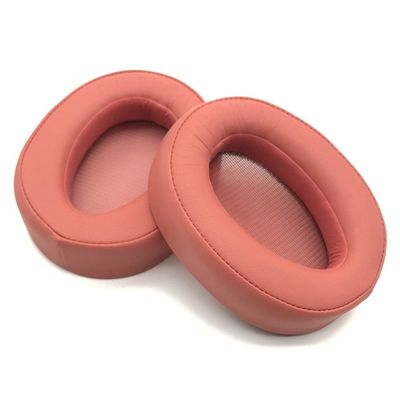 1 par Sony MDR-100ABN / WH-H900N hovedtelefon-ørepuder i proteinlæder - Rød