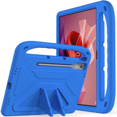 Lenovo Tab P12 EVA Case Handle Shockproof Kid-Friendly Tablet Cover - Blue