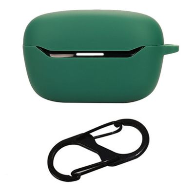 JBL Endurance Race 2 Case with Anti Lost Buckle Bluetooth Earbuds Silicone Protective Cover - Blackish Green