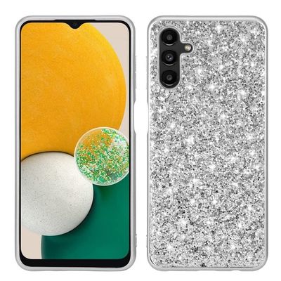 Glitter Samsung Galaxy A36 deksel - Sølv