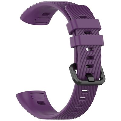 Huawei Band 4 Pro TER-B29S / 3 Pro Replacement Strap Adjustable Silicone Watch Band (Free Size) - Cyan