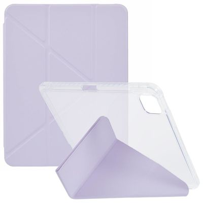 Tabletveske iPad Air 11 (2025) / (2024) / Air (2022) / (2020) / Pro 11 (2022) / (2021) / (2020) / (2018) , Origami-stativ, gjennomsiktig bakside, vega