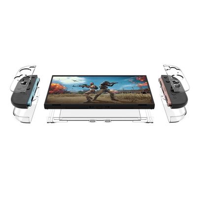 Nintendo Switch 2 beskyttelsesetui til spillkonsoll, krystallklart, støtsikkert deksel