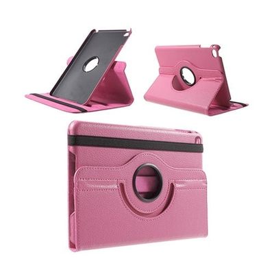Jessen iPad Mini 4 Læder Etui - Hot Pink