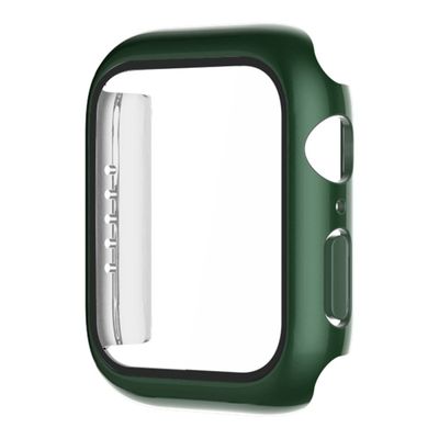 Apple Watch Series 3/2/1 38 mm galvaniseringsdeksel med herdet glass - Grønn