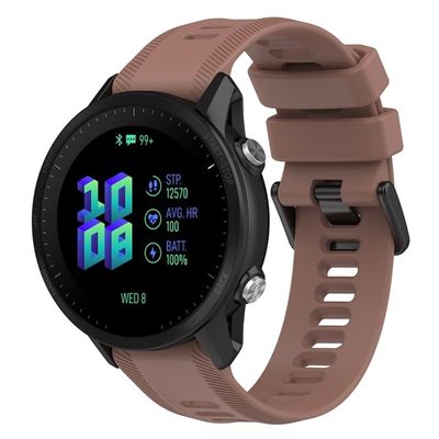 Garmin Forerunner 955 urrem i twill-stil - Kaffe