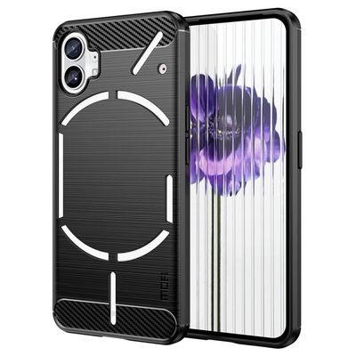 Carbon Flex Etui Nothing Phone (1) - Svart