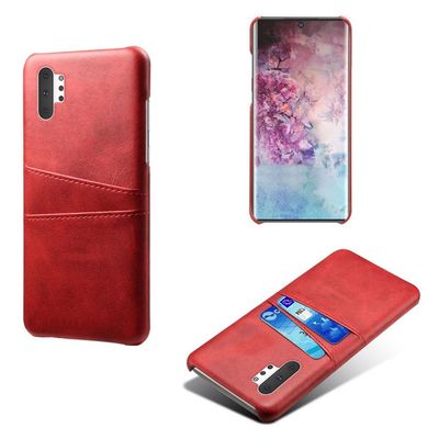 Dual Card Samsung Galaxy Note 10 Pro deksel - Rød