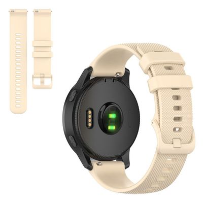 Garmin Venu 2 / Vivoactive 4 enkel ensfarvet urrem - Beige