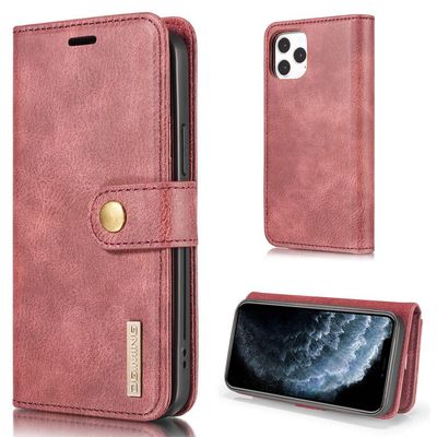 DG.Ming iPhone 13 Pro Max 2-in-1 Lommebok Etui - Rød