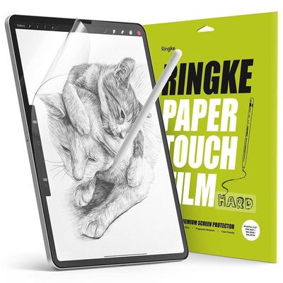 RINGKE PAPER TOUCH FILM - iPad Pro 2021 12,9 tommer / 4. / 3. - Hard (1 + 1)