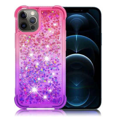 Princess iPhone 12 / 12 Pro Deksel - Rose / Lilla