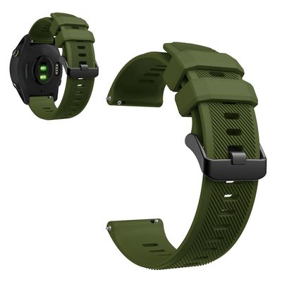 Garmin Forerunner 745 silikone-urrem - Militærgrøn