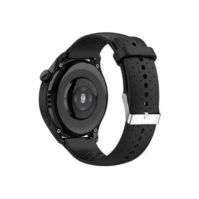Polar Grit X / Vantage M / M2 åndbar silikone urrem - Sort