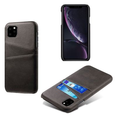Dual Card iPhone 11 Pro Max deksel - Svart