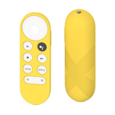 Google Chromecast 2020 TV X-stil silikondeksel - Gul