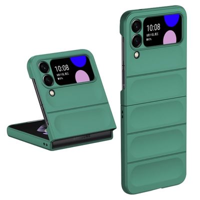 Deksel med mykt grep for Samsung Galaxy Z Flip4 - Grønn