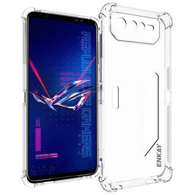 ENKAY gjennomsiktig fallsikkert etui for ASUS ROG Phone 6