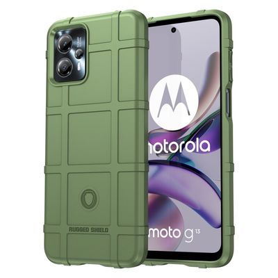Rugged Shield Etui Motorola Moto G23 / G13 - Grønn