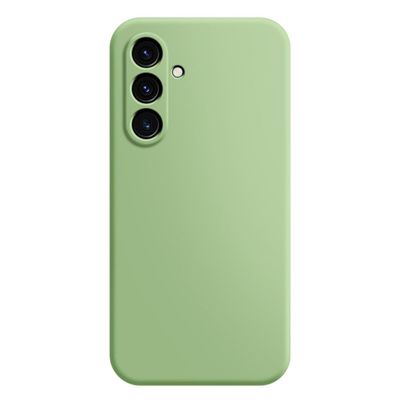 Avfaset gummiert anti-falldeksel for Samsung Galaxy A54 - Grønn