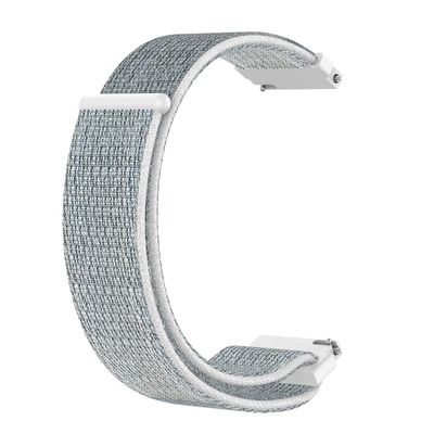18 mm universal nylonstrop - Grå / Hvid