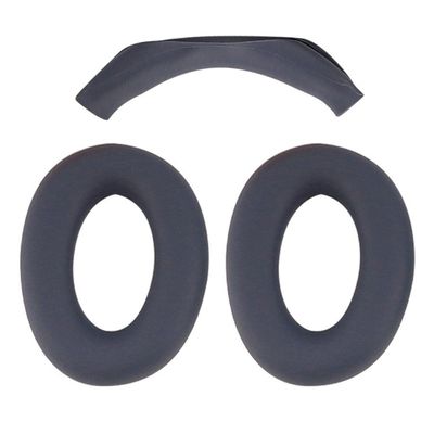 1 par Sony WH-CH720N silikoneørepuder med hovedbøjleovertræk - Mørkeblå