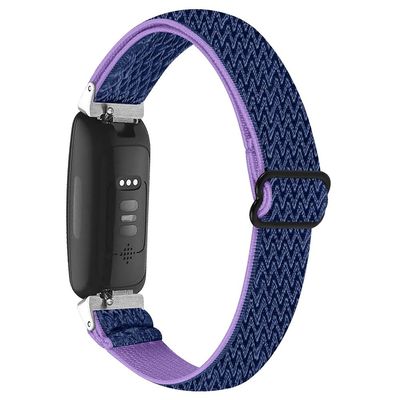 Fitbit Inspire 3 vævet nylonrem - Indigo