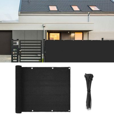 Balkongskjerm 90x500 cm – UV-beskyttelse & Innsynsskjerming for Utendørsbruk