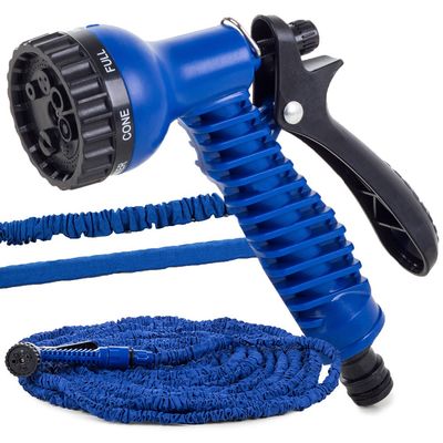 Trädgårdsslang 15m - 45m x-slang pistolet