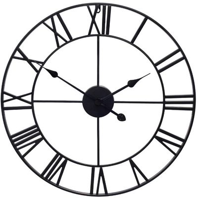 Klocka / Väggklocka - Romerska Siffror - 60cm