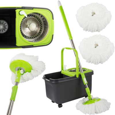 Gulvmoppe - Moppe med spand