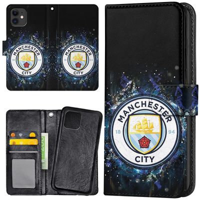 iPhone 12/12 Pro - Lommebok Deksel Manchester City
