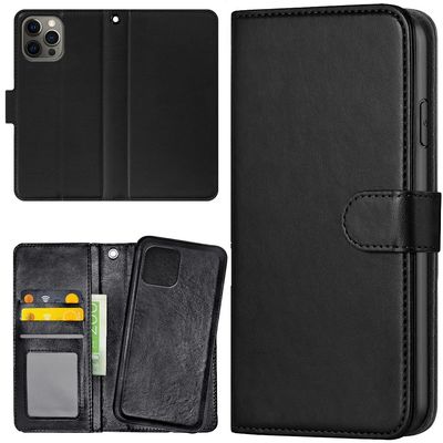 iPhone 16 Pro - Lommebok Deksel Svart