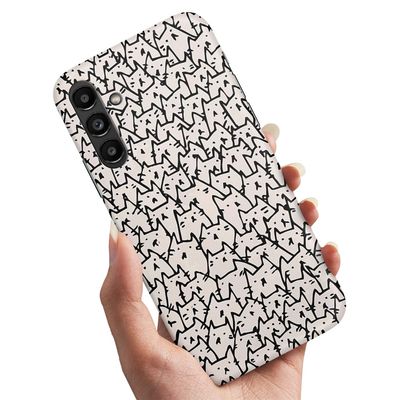 Deksel / Mobildeksel til Samsung Galaxy S24 FE - Kattgruppe