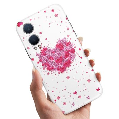 Deksel / Mobildeksel til OnePlus Nord CE4 Lite 5G - Blomsterhjerte