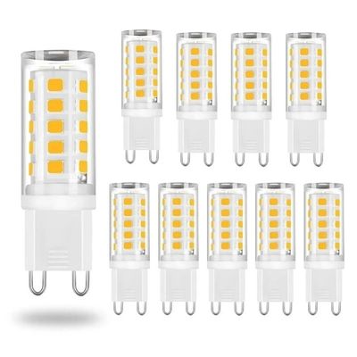 G9 LED-pærer 5W – Varmhvid - 10-Pack