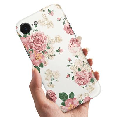 Deksel / Mobildeksel til iPhone 16e / 17e - Retro Blomster