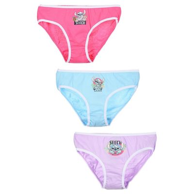 Lilo & Stitch Alushousut Lapsille - 3 kpl:n pakkaus - 6-8 vuotta