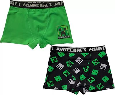 Minecraft Underbukser for Barn - 2-Pakning