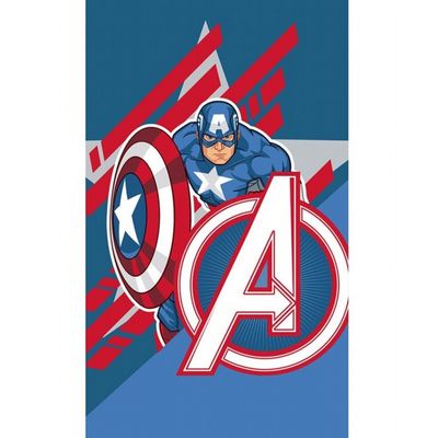 Avengers Captain America håndkle & ansiktshåndkle 30×50 cm