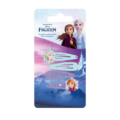 Disney Frost Snøfnugg Hårspenner Sett - 4 Deler