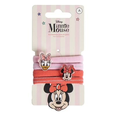 Disney Mimmi Pigg Daisy Hårstrikker Sett, 4 Stykker – Stilfulle Accessoarer for Barn