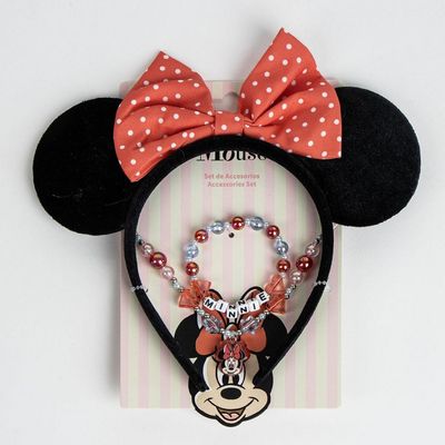 Disney Mimmi Hiiri Korut ja Hiuspanta Setti