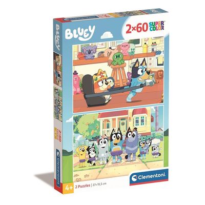 Bluey Fantasi 2x60 brikkers puslespill