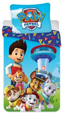 Paw Patrol barnesengesett 100×135 cm, 40×60 cm – Stilig og komfortabelt sengetøy for små eventyrere!