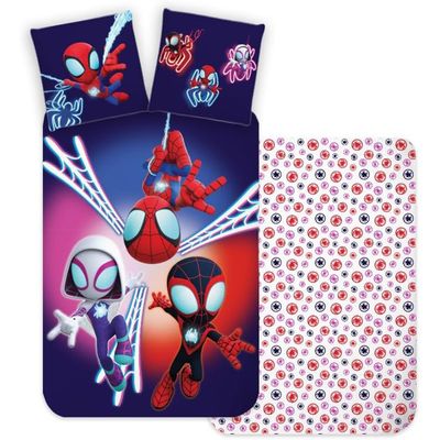 Spider-Man Spidey Barnbäddset – 100x135 cm