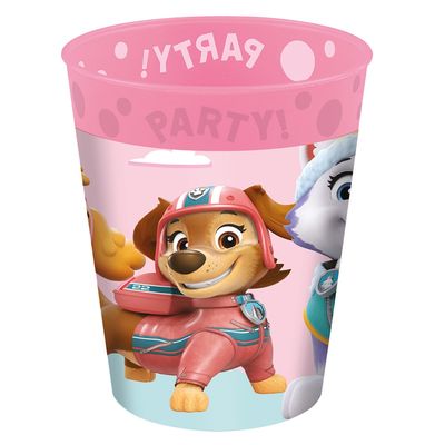 Paw Patrol Skye og Everest Mikroskopisk Premium Plastkopp 250 ml