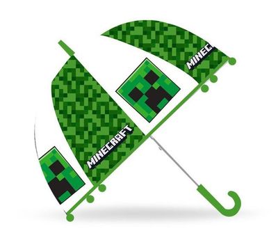 Minecraft barn gjennomsiktig paraply Ø70 cm