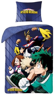 My Hero Academia sengesett 140×200 cm, 70×90 cm